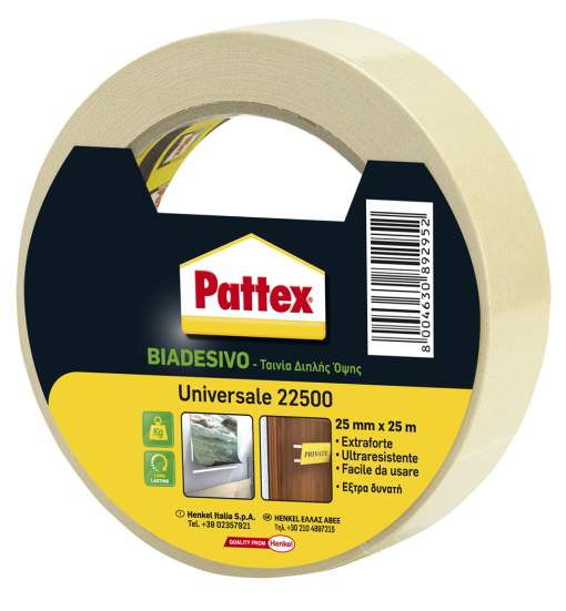 Pattex Biadesivo 25mm x 25m