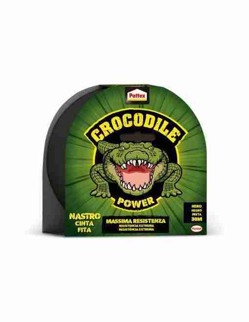 Pattex Crocodile Tape Nero 30m