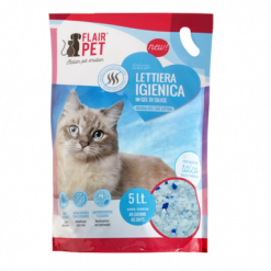 Lettiera Igienica in Gel di Silice Talco 5lt
