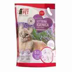 Lettiera Igienica in Gel di Silice Lavanda 5lt