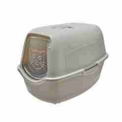 Lettiera Toilette Gatto Con Filtro e Porta Flap