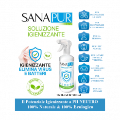 Alternative view of Sanapur Igienizzante Ecologico Dispositivo Medico CE 500ml