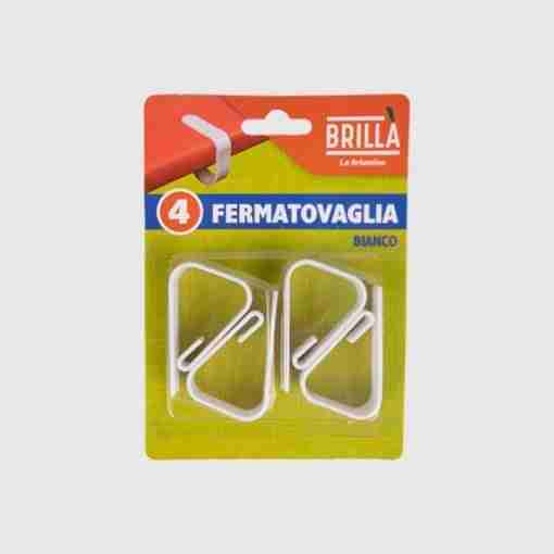 Fermatovaglia Bianchi 4pz