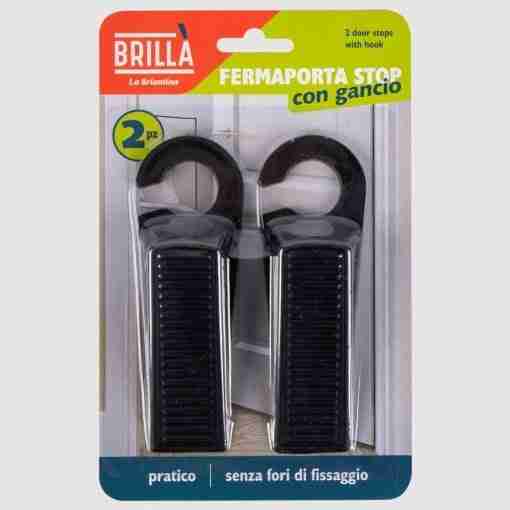 Fermaporta Stop con Gancio 2pz