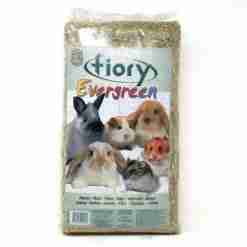 Fiory Evergreen Fieno Pressato per Roditori e Conigli Nani 1kg - 30lt