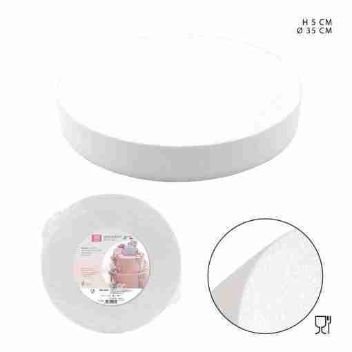 DC Casa Base Torta Tonda Polisterolo H5cm D35cm