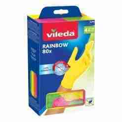 Vileda Guanti Rainbow 80pz