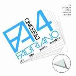 Fabriano Blocco Disegno F4 24x33cm 200G 20F Ruvido