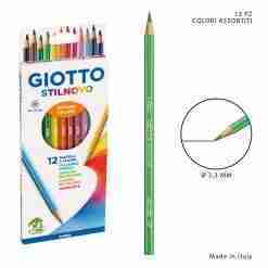 Giotto Pastelli Stilnovo 12pz