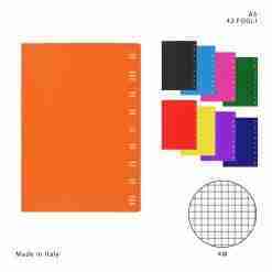 Pigna Monocromo Quaderno A5 42FF 80G 4m