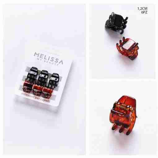 Melissa Mollettine Capelli 1.3x1.5cm 6pz
