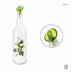 DC Casa Bottiglia Vetro Olio C/Dosatore 0,70lt