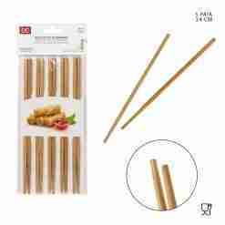 DC Casa Bacchette Bamboo F/Carbonizzata 24cm 5paia