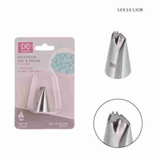 DC Casa Beccuccio Sac à Poche Conchiglia 1,9x3x1,1cm