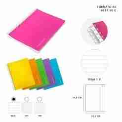 Pryma Memobook Anelli PP C/Fori A6 80FF 80G 1R