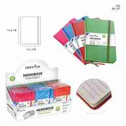 Pryma Memobook Copertina Rigida c/elastico A6 80FF 70G