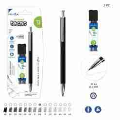Pryma Portamine Met. Tecno + Ricarica 12 mine HB 0,7mm Blister