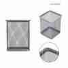 Pryma Portapenne Met. Rettangolare 80x80x98mm Argento