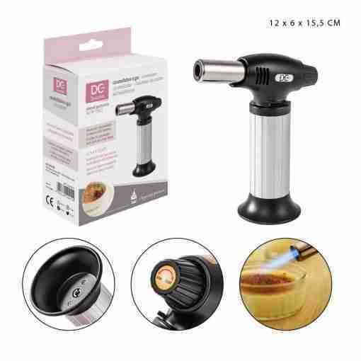 DC Casa Caramellatore Gas Regolabile 12x6x15,5cm