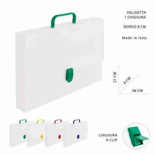 Pryma Valigetta C/Manico 27x38x8cm 1 Chiusura