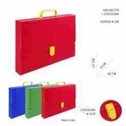 Pryma Valigetta C/Manico 27x38x8cm 1 Chiusura Assortito