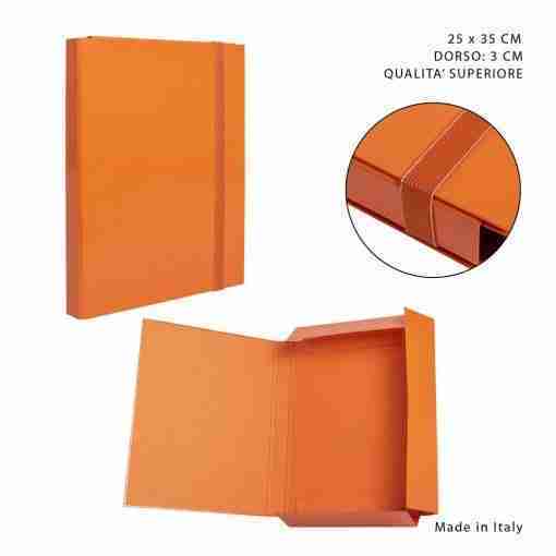 Pryma Cartella 3/L Elastico Piatto D7 25x35cm
