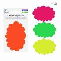 Pryma Cartellino Prezzo Nuvola 10x7cm 10pz Bl.