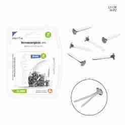 Pryma Fermacampioni 25mm 30pz Argento Blister