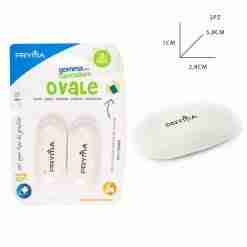 Pryma Gomma Ovale 5.8x2.8x1cm 2pz Bl.
