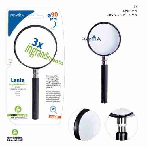 Pryma Lente Ingrandimento 3xD90mm 205x93x17mm