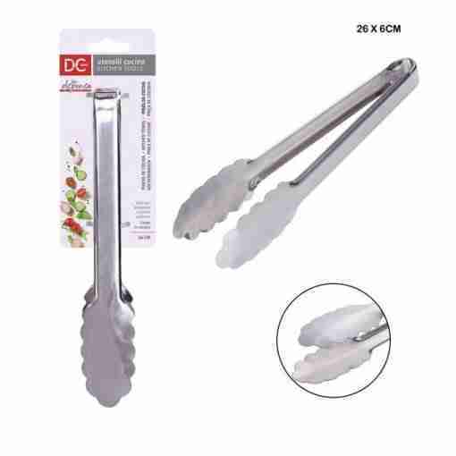 Dc Casa Pinza Cucina Acciaio 26x6cm