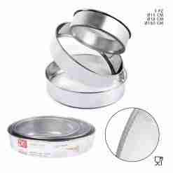 DC Casa Setaccio Inox D15-D18-D19.5cm 3pz