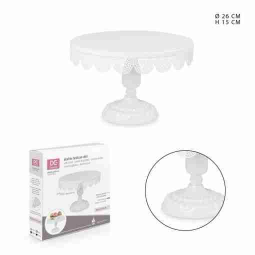 DC Casa Alzatina Metallo Tonda Alta D26xH15cm