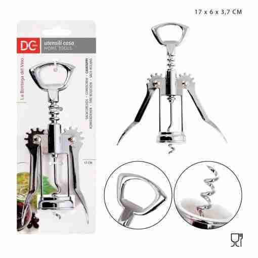 Dc Casa Cavatappi Metallo 17x6x3.7cm