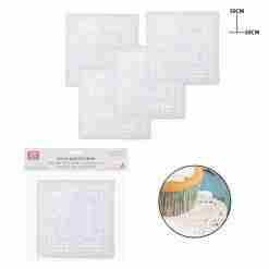 Dc Casa Centrino Carta Quad.30x30cm 25pz Bianco