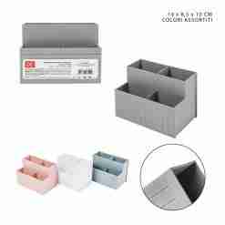 Dc Casa Cestino M/Uso Plastica 14x8.5x10cm 4posti