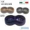 Psm-609090 Ciotola Doppia 35 X 20 X 8 Cm