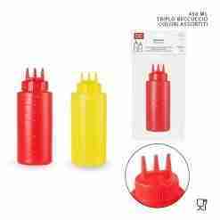 Dc Casa Dosatore Salse Plast. 3becc. 450ml