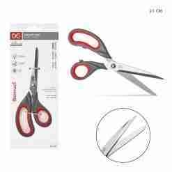 Dc Casa Forbici M/Uso 21cm Grigio/Rosso