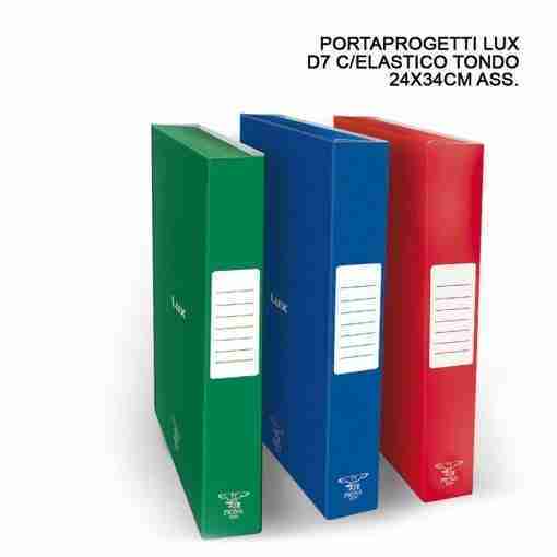 Pigna Lux Portaprogetti C/Elast. D7cm 24x34cm