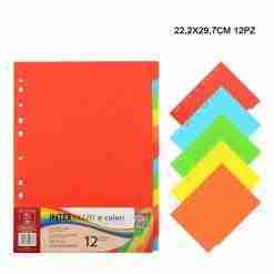 Pigna Separatori Colorati 160g 22.2x29.7cm 12pz