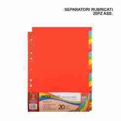 Pigna Separatori Rubricati 160g 22.2x29.7cm 20p