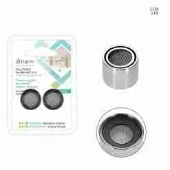 Dimorae Filtro Rubinetto Femmina C/Guarn. D2cm 2pz