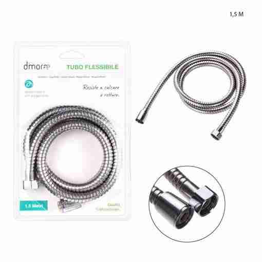 Dimorae Tubo Flessibile Acciaio 1.5m