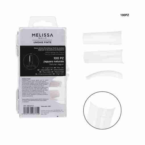 Melissa Unghie Finte Naturale Jaguaro 100pz