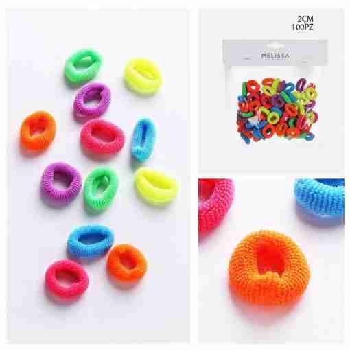 Melissa Elastico Capelli 2cm 100pz