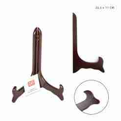 Dc Casa Supporto Piatti Legno 22.5x11cm