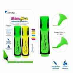 Pryma Evidenz.Shine P/Scalp.2/5mm 2pz Fluo G/V Bl.