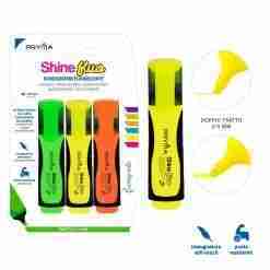 Pryma Evidenz.Shine P/Scalp.2/5mm 3pz Gi/Ve/Ar Bl.