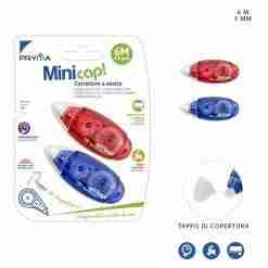 Pryma Corrett.Nastro Minicap 5mmx6m 2pz Bl.